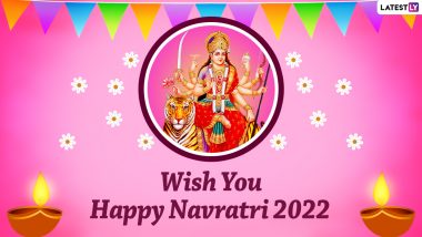 Navratri 2022 Wishes for Family: WhatsApp Messages, HD Images, Maa Durga Wallpapers, SMS and Quotes To Celebrate September-October Sharad Navratri